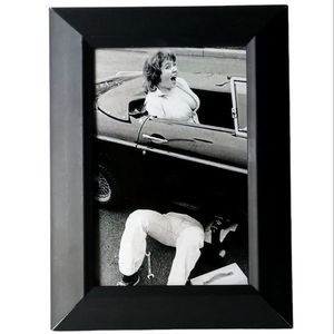 Retro man and woman funny inappropriate car home decor frame print hilarious art